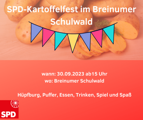 SPD-Kartoffelfest im Breinumer Schulwald